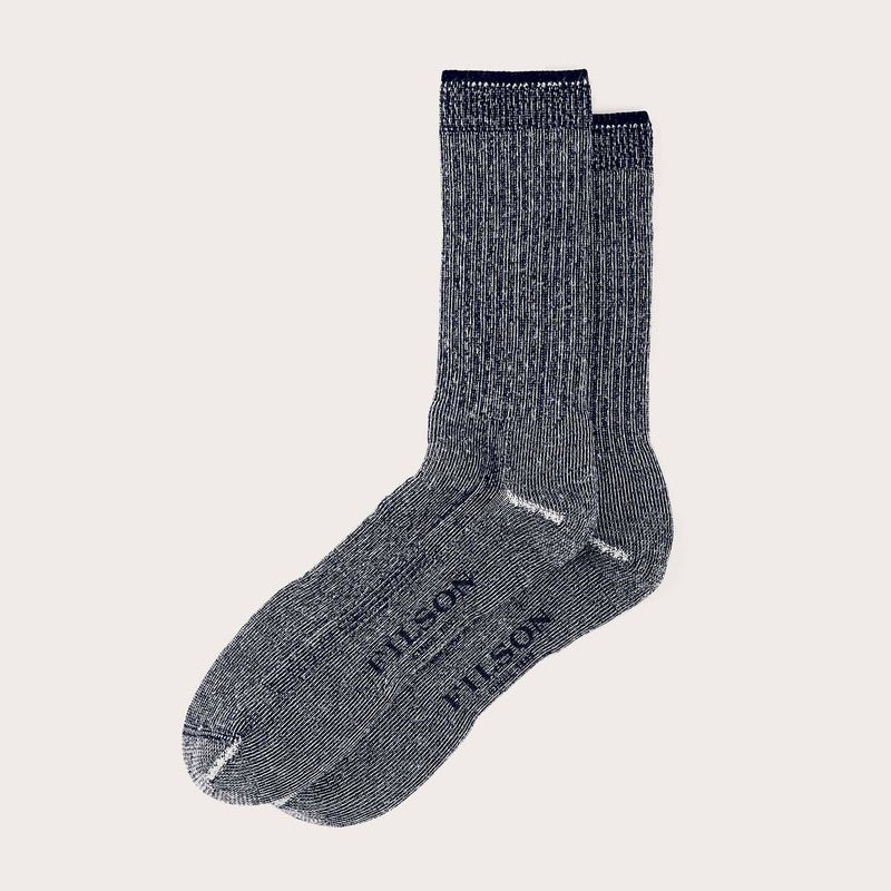 Trekking crew socks di Filson | Navy heather (Blue)