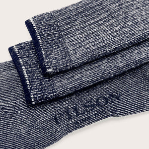 Trekking crew socks di Filson | Navy heather (Blue)