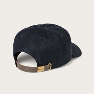 Dry tin low-profile logger cap von Filson | Navy / fish (Blue)