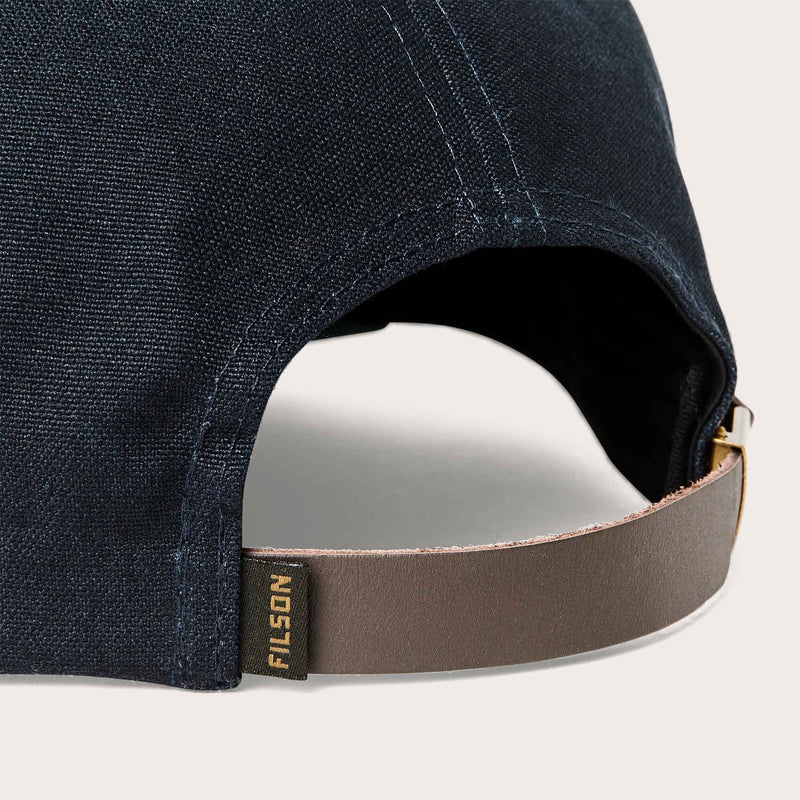 Dry tin low-profile logger cap von Filson | Navy / fish (Blue)
