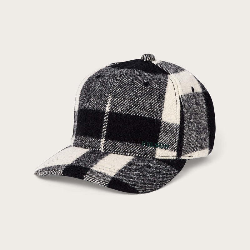 Wool logger cap von Filson | Natural / black heri (Multicolor)