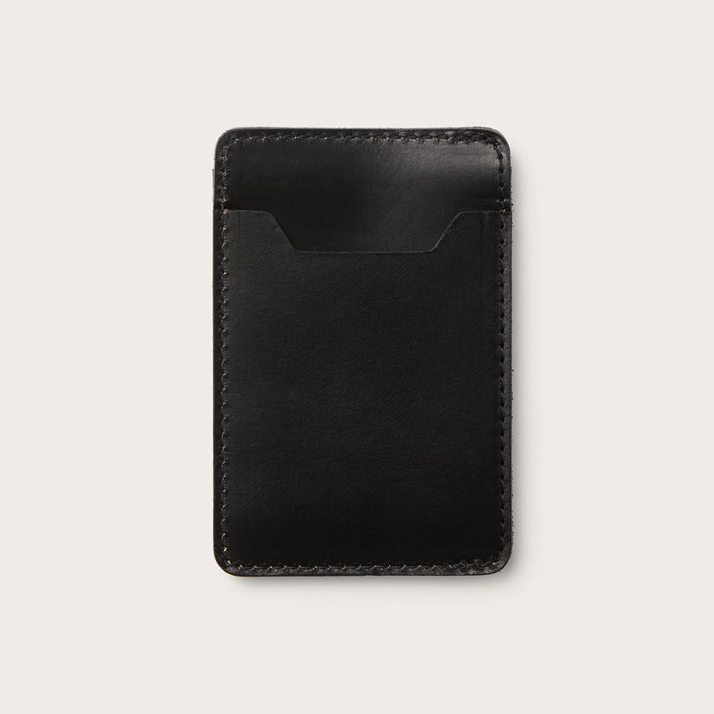 Filson leather card case di Filson | Black (Black)