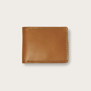 Bridle leather bi-fold wallet von Filson | Tan leather (Beige)