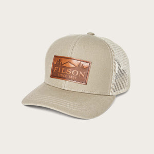 Dry tin logger mesh cap von Filson | Gray khaki (Beige)