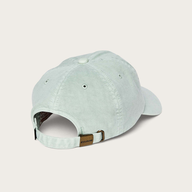 Washed low-profile logger cap von Filson | Mint / trout (Green)