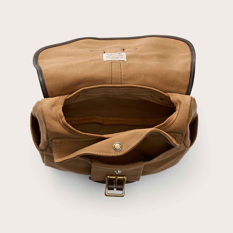 Rugged twill small field bag von Filson | Tan (Beige)