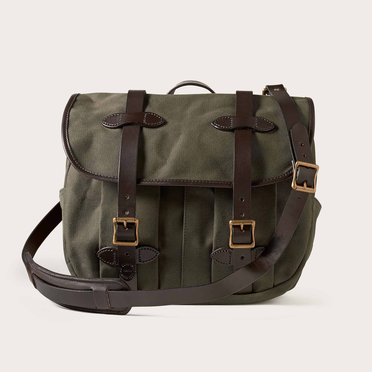 Rugged twill medium field bag by Filson Otter green (Green)