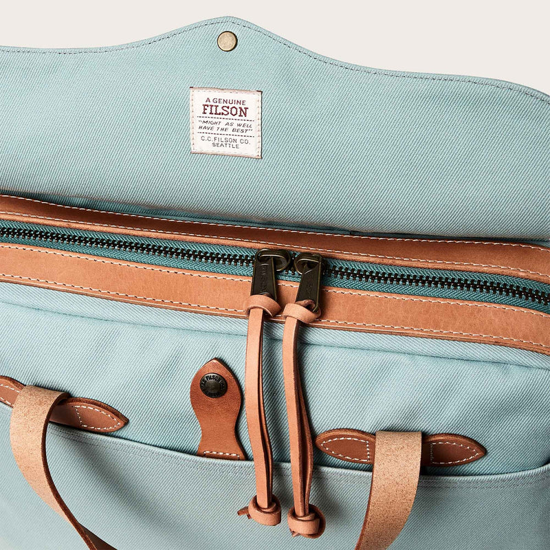 Rugged twill original briefcase von Filson | Lake green (Green)