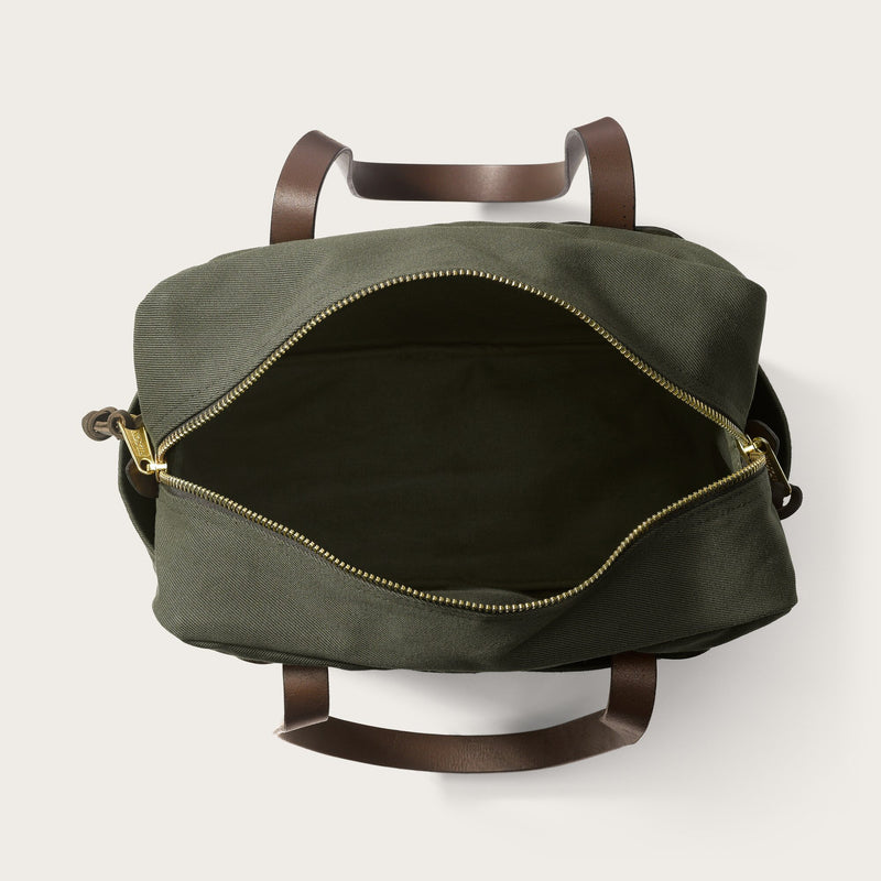 Rugged twill tote bag with zipper von Filson | Otter green (Green)