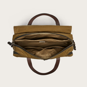 24 hour tin cloth briefcase di Filson | Dark tan (Beige)