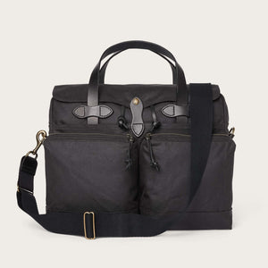 24 hour tin cloth briefcase von Filson | Cinder (Gray)