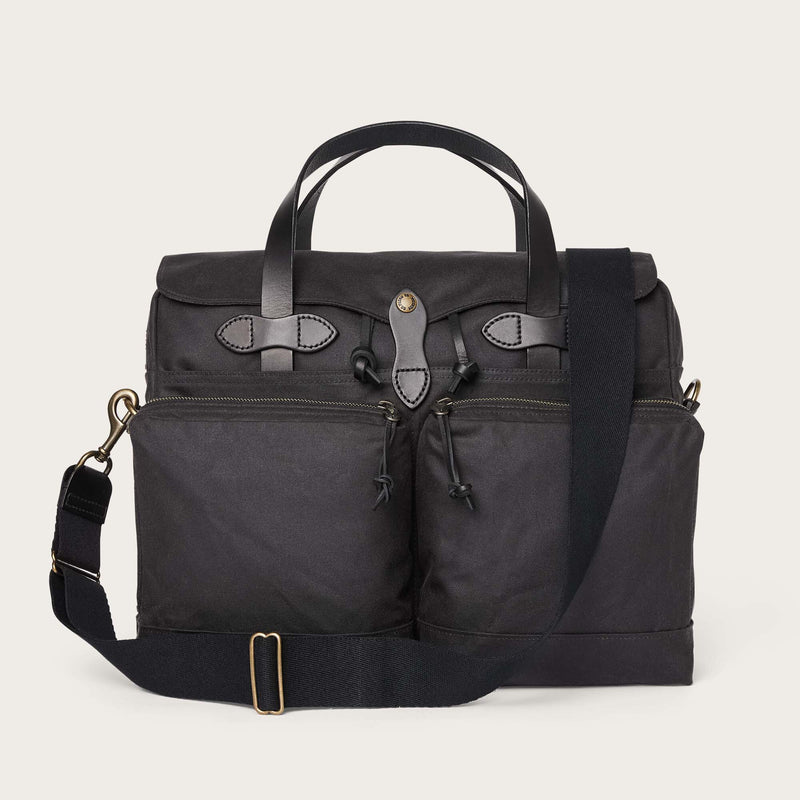 24 hour tin cloth briefcase von Filson | Cinder (Gray)