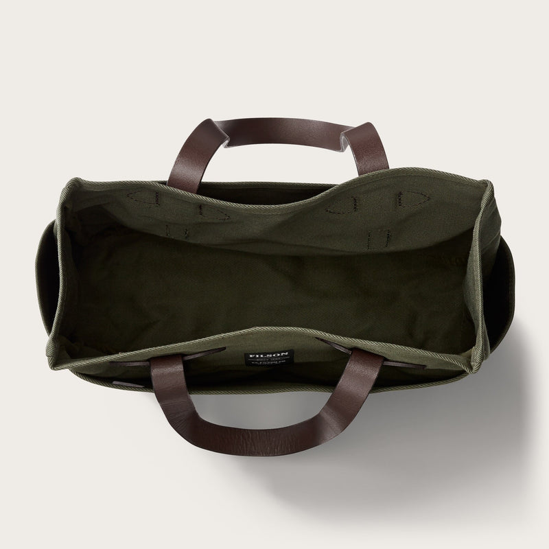 Rugged twill tote bag di Filson | Otter green (Green)