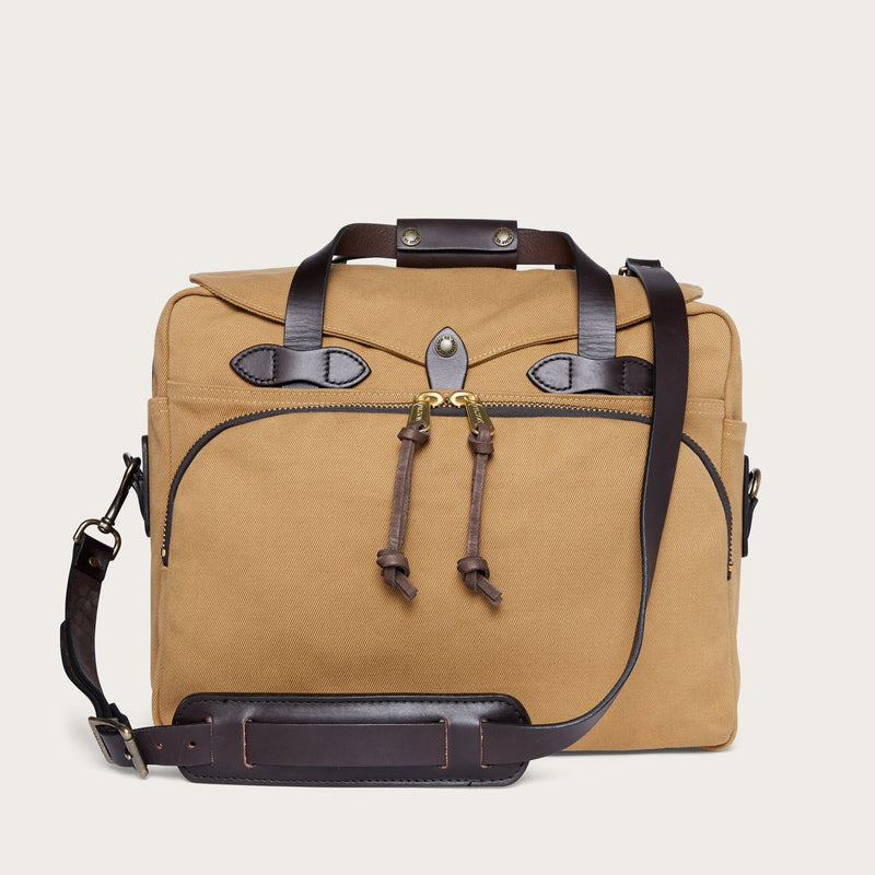 Rugged twill padded computer bag di Filson | Tan (Beige)