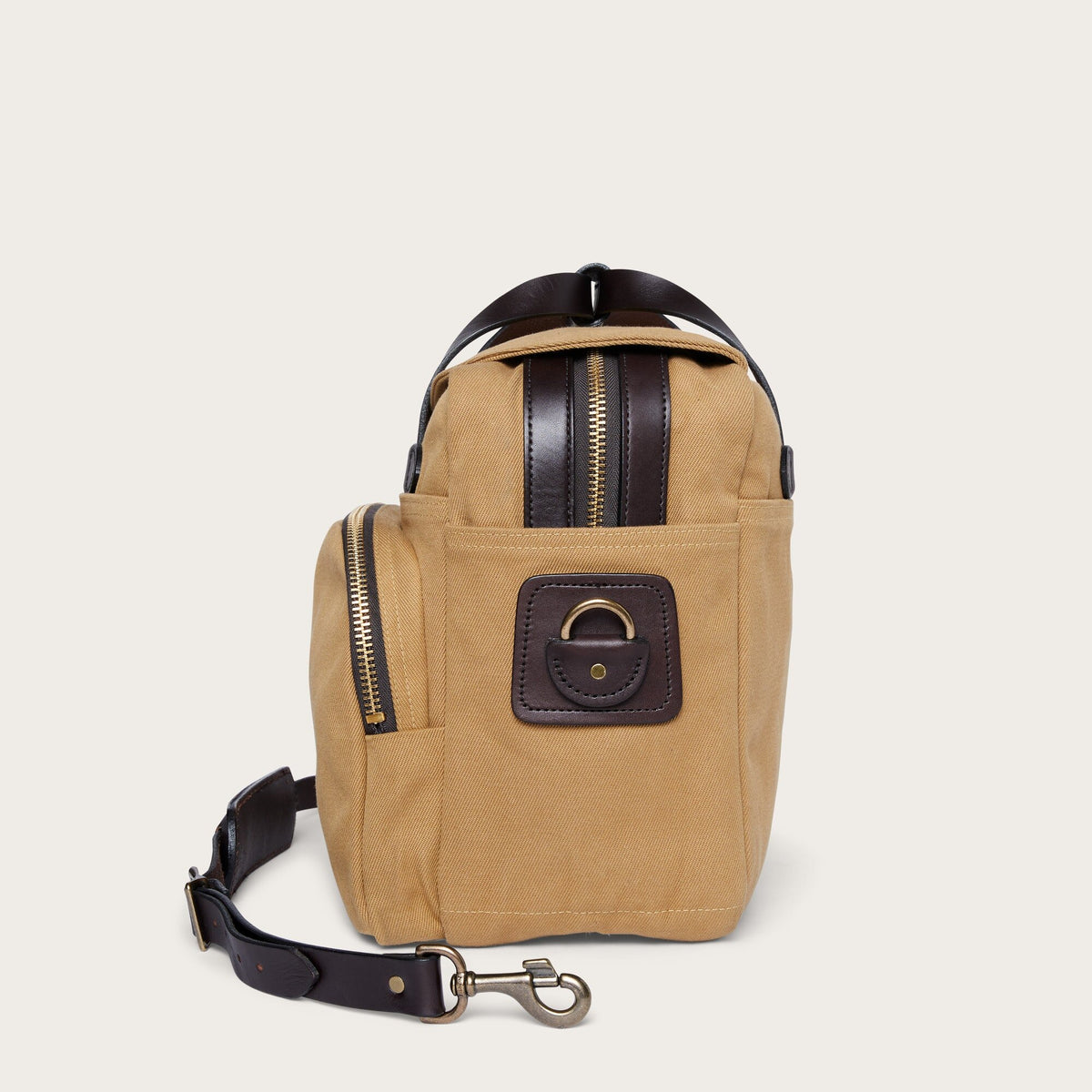 Rugged twill padded computer bag by Filson | Tan (Beige)