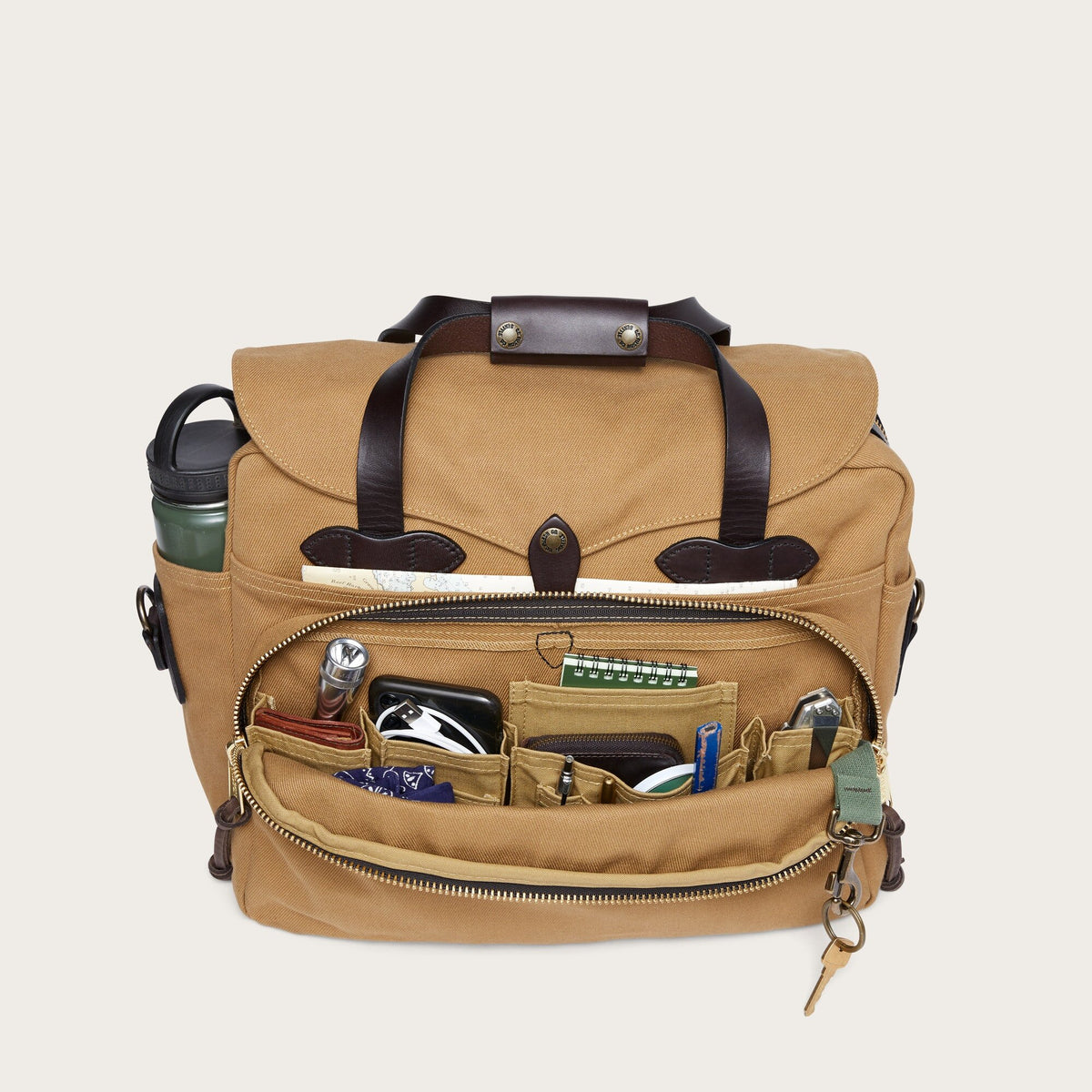 Prospector Computer Rugged twill padded computer bag von Filson | Tan (Beige)