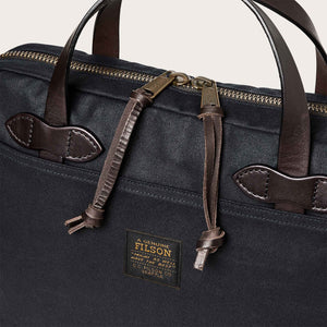 Tin cloth compact briefcase by Filson | Navy (Blue)