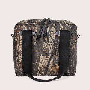 Tin cloth tote bag with zipper di Filson | Realtree hardwoods camo (Brown)