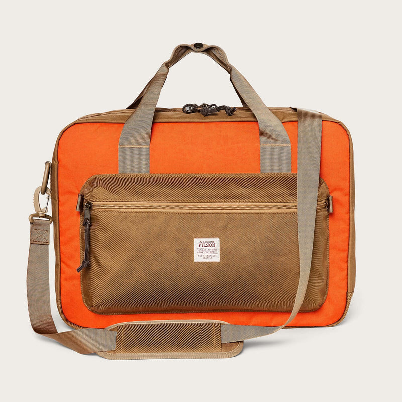 Surveyor pullman pack von Filson | Dark tan / flame (Orange)