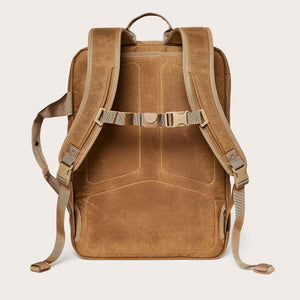 Surveyor pullman pack von Filson | Dark tan / flame (Orange)