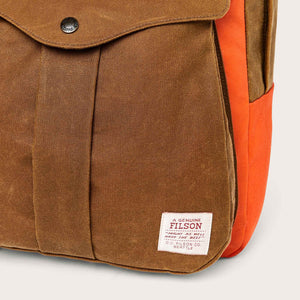 Journeyman backpack di Filson | Dark tan / flame (Orange)