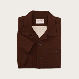 Rustic short sleeve camp shirt von Filson | Brown / trout (Brown)