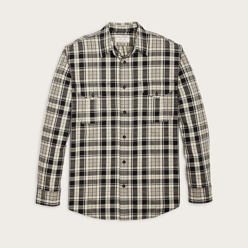 Lightweight alaskan guide shirt von Filson | Cream / black / gray (Multicolor)