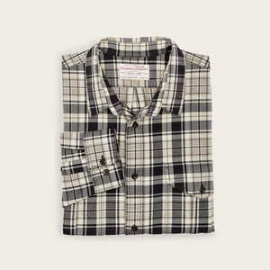 Lightweight alaskan guide shirt von Filson | Cream / black / gray (Multicolor)