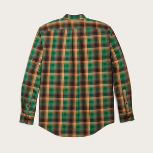 Lightweight alaskan guide shirt von Filson | Yellow / green / gra (Green)