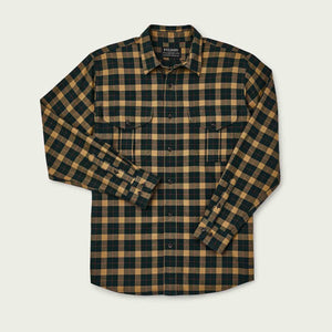 Lightweight alaskan guide shirt von Filson | Spruce bronze plaid (Green)