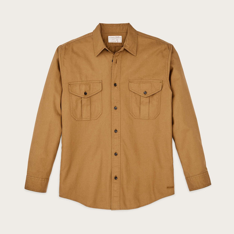 Lightweight alaskan guide shirt von Filson | Golden tan (Gold)