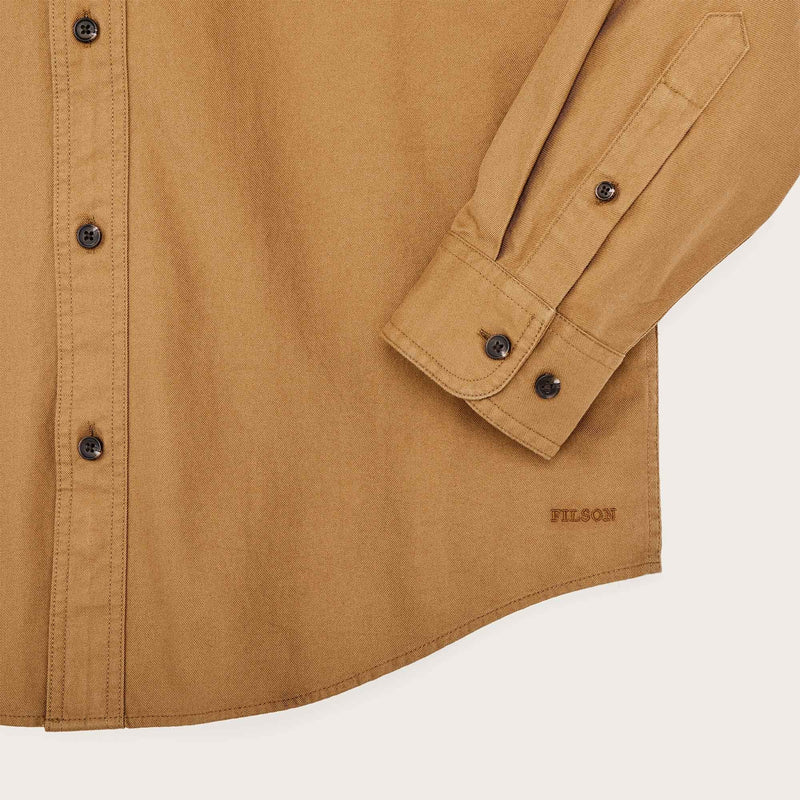 Lightweight alaskan guide shirt von Filson | Golden tan (Gold)