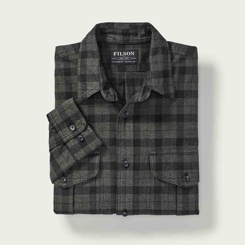 Alaskan guide shirt by Filson | Heather grey black p (Grey)