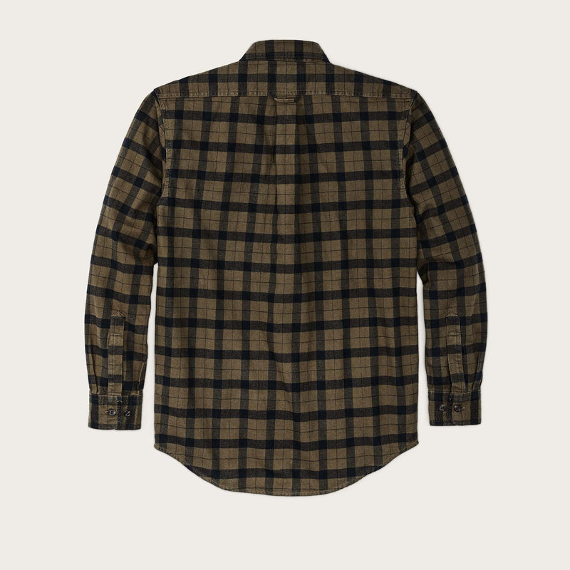 Alaskan guide shirt by Filson | Otter green black pl (Green)