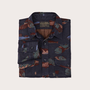 Alaskan guide shirt von Filson | Fish decoy navy (Blue)