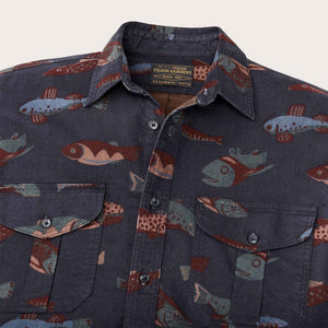 Alaskan guide shirt von Filson | Fish decoy navy (Blue)