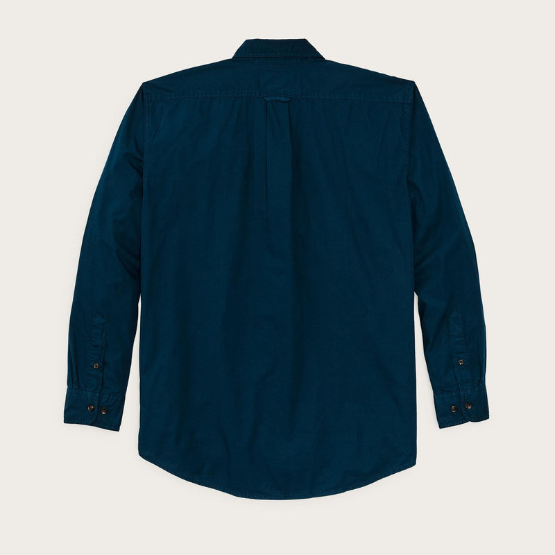 Washed feather cloth shirt von Filson | Blue mussel (Blue)