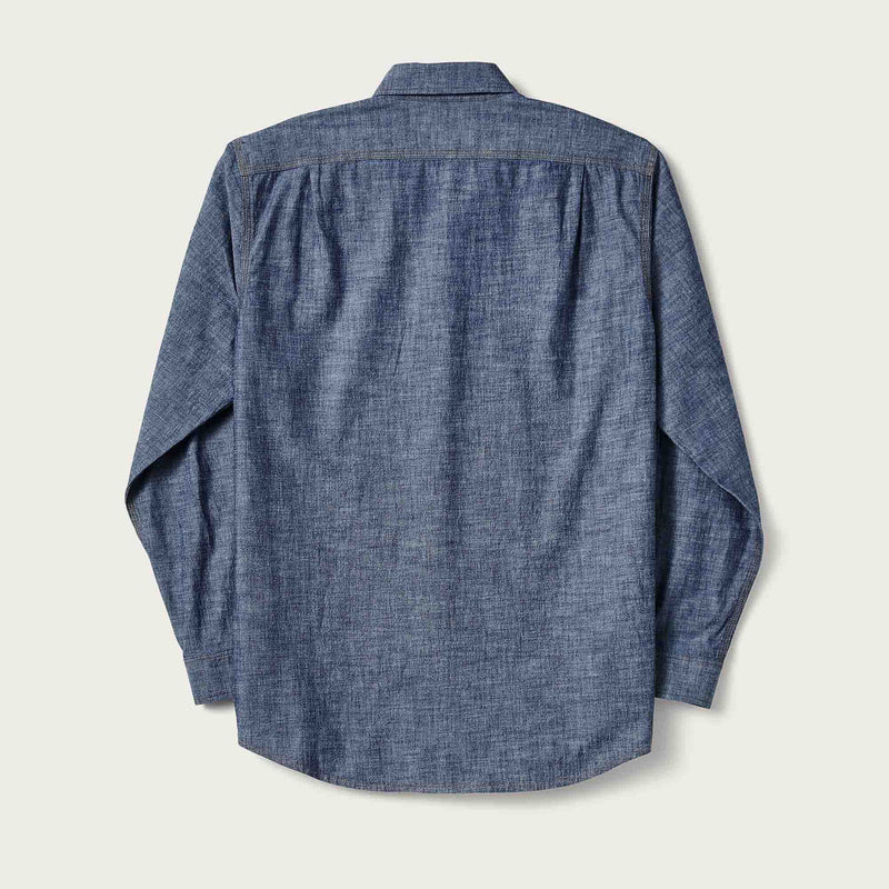 Chambray cpo shirt by Filson | Rinsed indigo chambr (Blue)