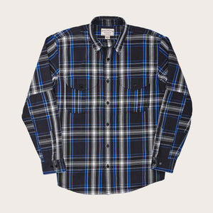 Vintage alaskan guide shirt von Filson | Faded black cobalt (Blue)