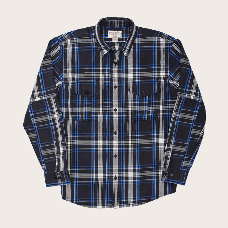 Vintage alaskan guide shirt von Filson | Faded black cobalt (Blue)