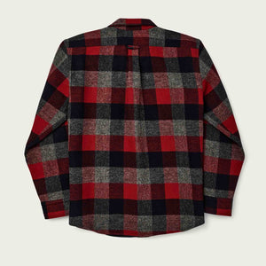 Northwest wool shirt von Filson | Red navy charcoal (Red)
