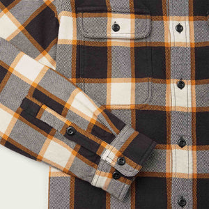 Vintage flannel work shirt by Filson | Black / green plaid (Black)