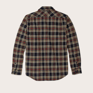 Vintage flannel work shirt von Filson | Navy ivory red (Multicolour)