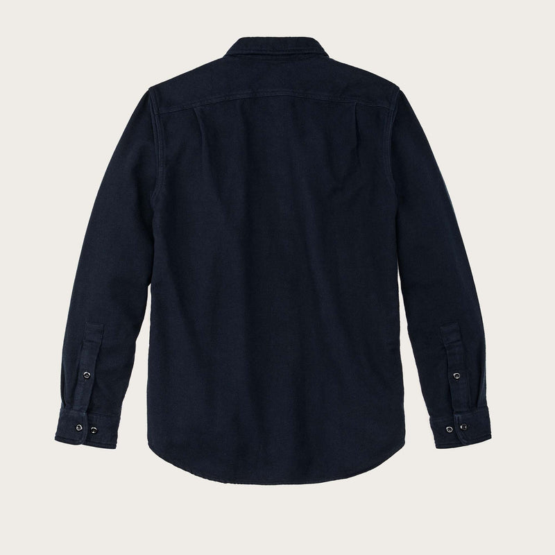 Vintage flannel work shirt von Filson | Dark navy salute (Blue)