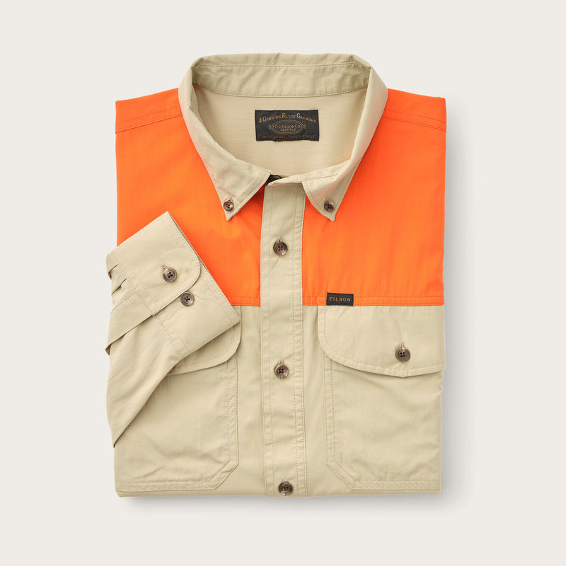 Sportman's shirt von Filson | Twill / blaze orange (Beige)