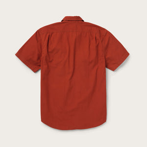 Short sleeve field shirt di Filson | Red grouse (Red)