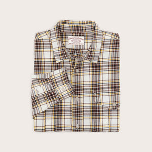 Lt wt alaskan guide shirt von Filson | Tabacco white (Brown)