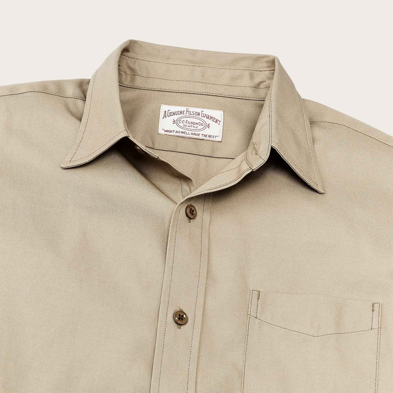 Service shirt by Filson | Gray khaki (Beige)