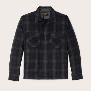 Buckner wool camp shirt by Filson | Navy ink ombre (Blue)