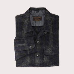 Buckner wool camp shirt by Filson | Navy ink ombre (Blue)